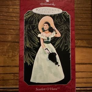Hallmark keepsake ornament, Scarlett O’Hara collector series – 1998